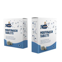 Multi-flavored Mouthwash Tablets toothpaste pill for Travel